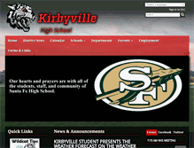 Tablet Screenshot of khs.kirbyvillecisd.org